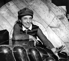 Sculptor Louise Bourgeois, signed by Jack Mitchell