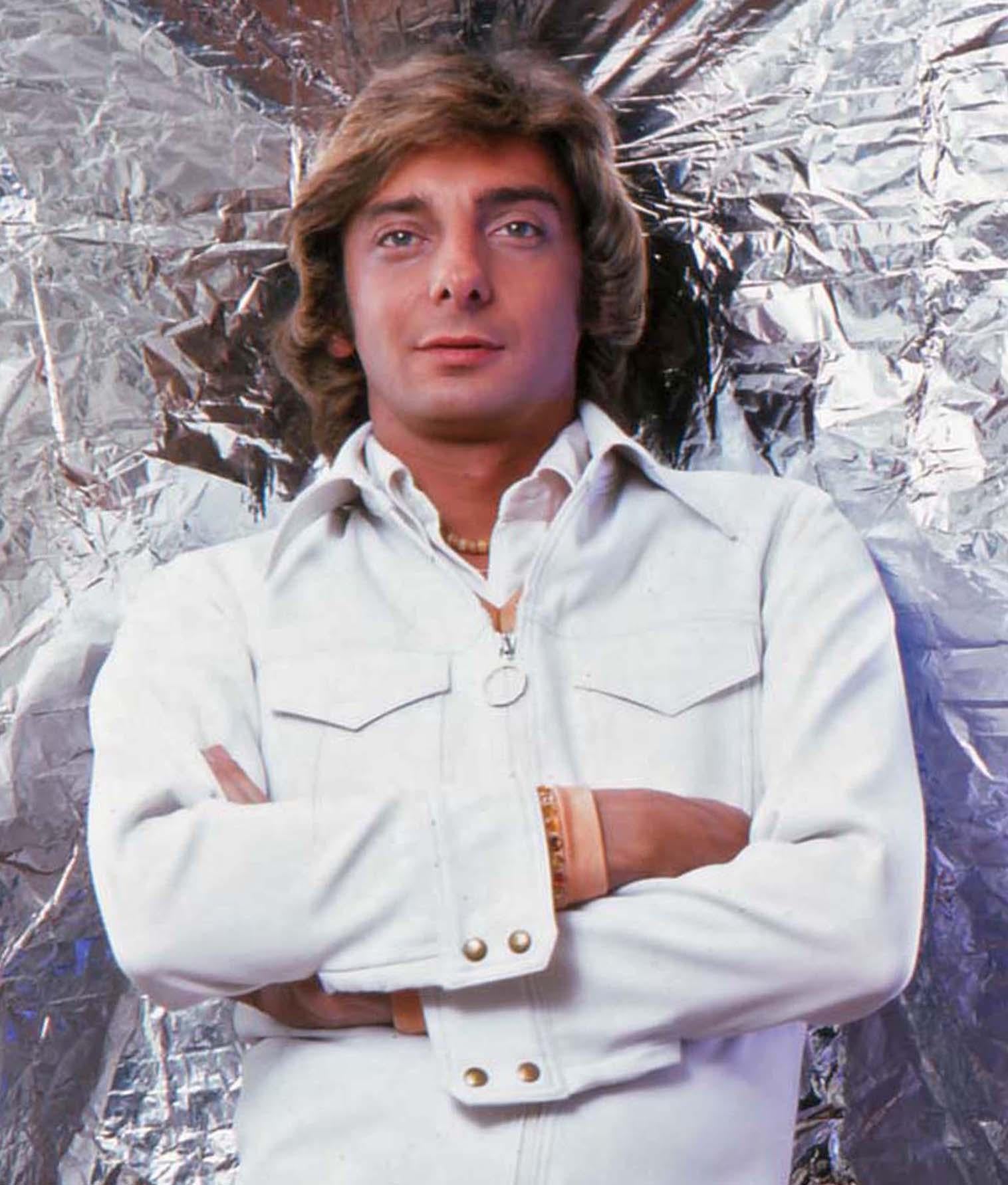 Singer/songwriter Barry Manilow  'After Dark' magazine Cover Shot  - Photograph by Jack Mitchell