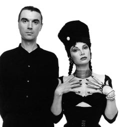El cantautor David Byrne y la bailarina y coreógrafa Toni Basil, firmados por Jack