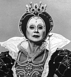 Soprano Beverly Sills in 'Roberto Devereux', signed & numbered by Jack Mitchell