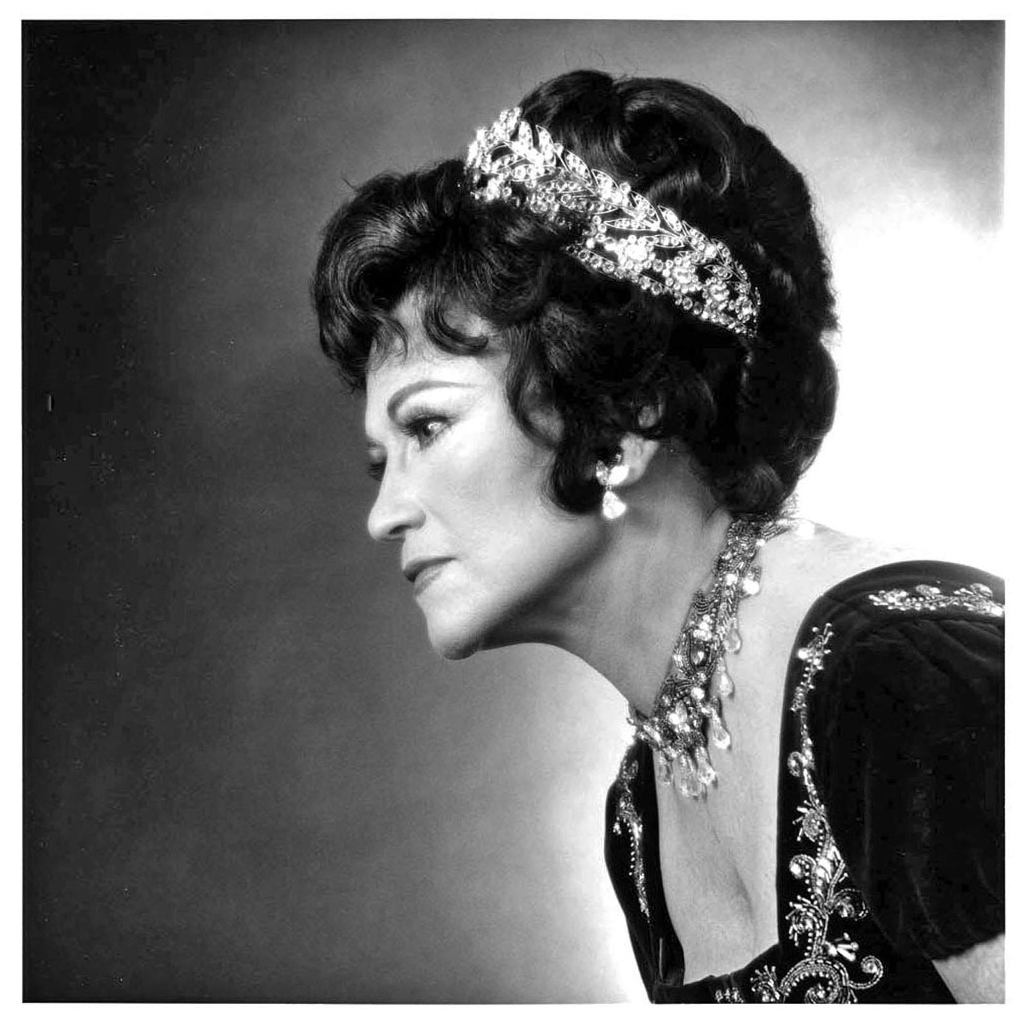 Jack Mitchell Black and White Photograph - Soprano Dorothy Kirsten at the Metropolitan Opera