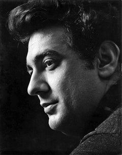 Vintage Spanish tenor Placido Domingo portrait by Jack Mitchell