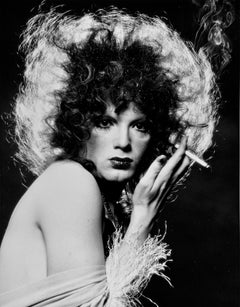 Special Sale Framed Warhol Superstar Jackie Curtis Vintage Silver Gelatin Photo