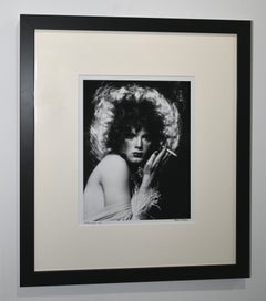 Special Sale Framed Warhol Superstar Jackie Curtis Vintage Silver Gelatin Photo