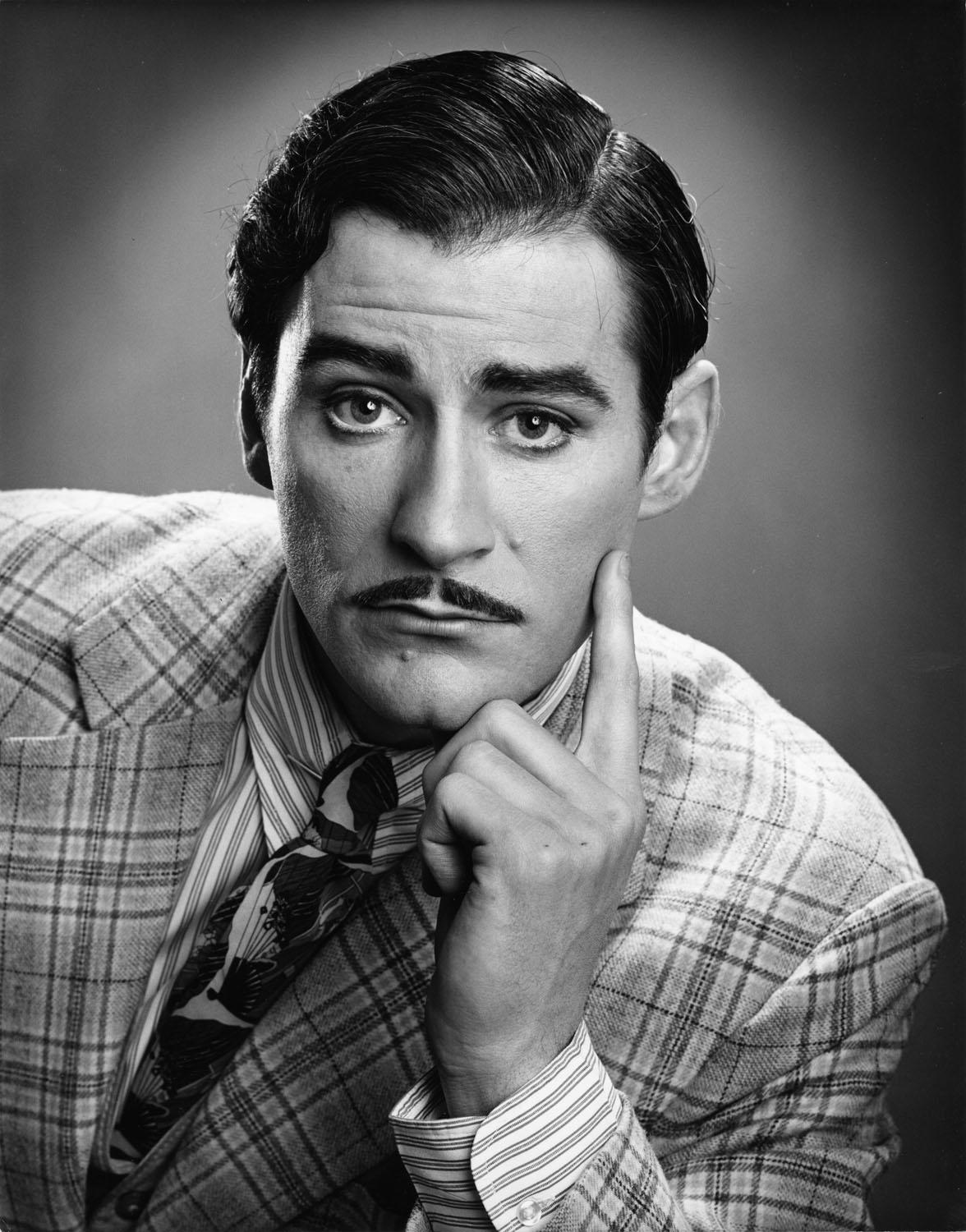  Stage and film actor Kevin Kline in costume for 'On the Twentieth Century'