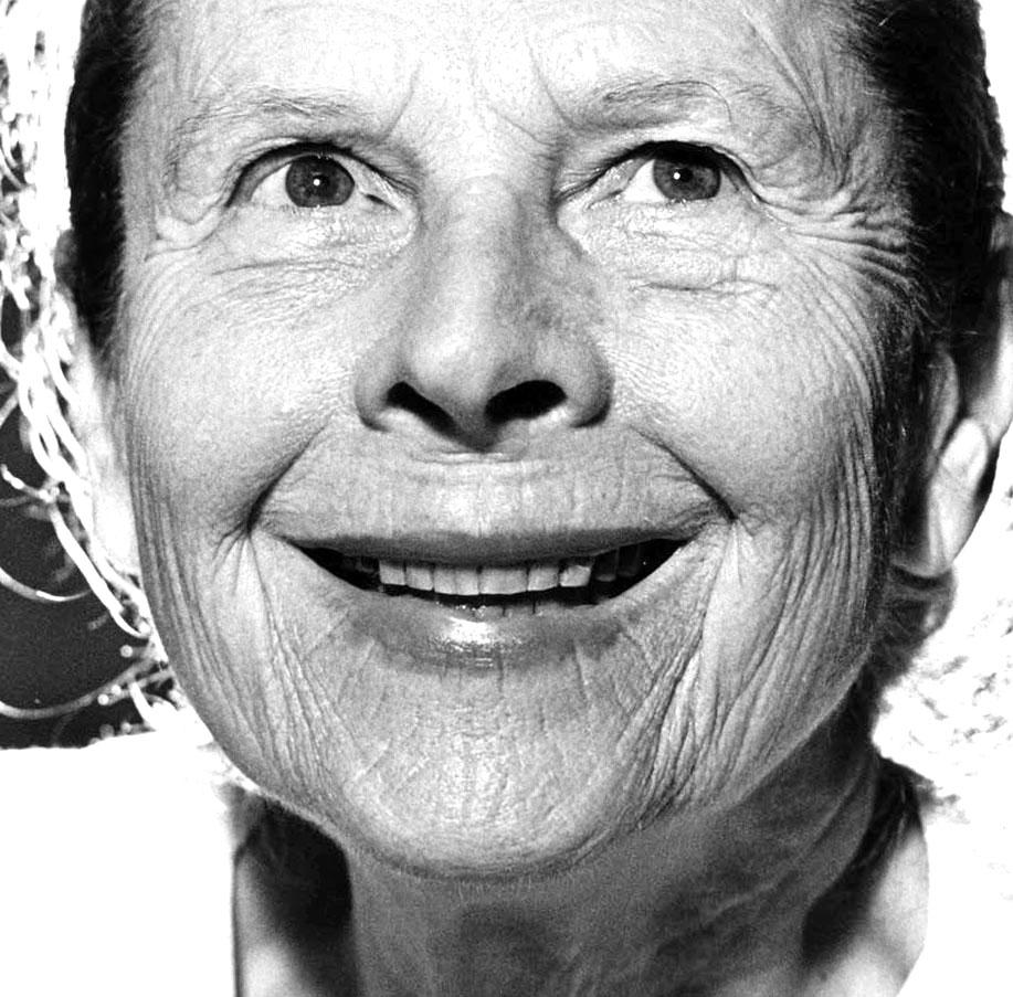 Stage and Film Actress Ruth Gordon - Photograph by Jack Mitchell