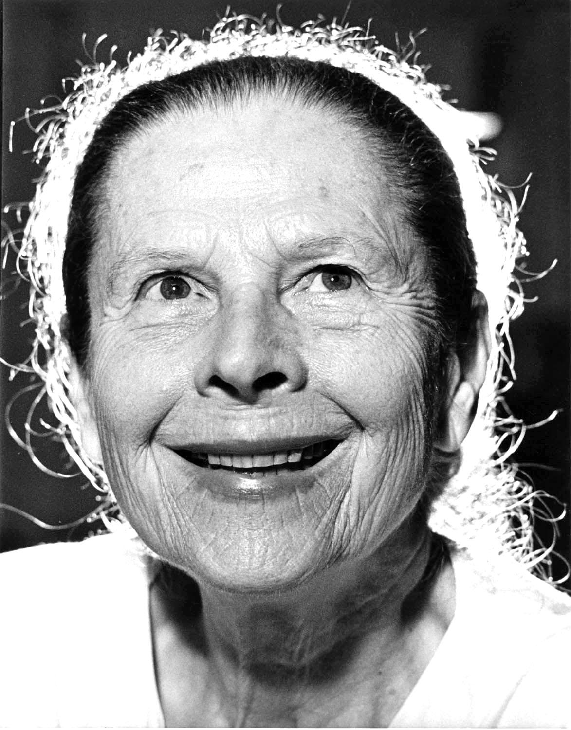 Jack Mitchell Black and White Photograph - Stage and Film Actress Ruth Gordon