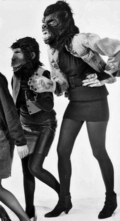 The Guerrilla Girls, anonymous feminist, female activist artist group