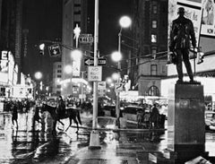 Times Square la notte di Natale del 1965, firmata da Jack Mitchell