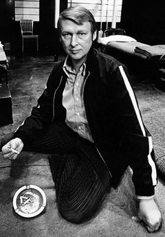 Tony und der preisgekrönte Direktor Mike Nichols, signiert von Jack Mitchell