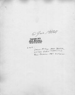 Ultra Violet & friends, nude for After Dark magazine signed by Jack Mitchell