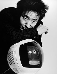 Videokünstler Nam June Paik, signiert von Jack Mitchell