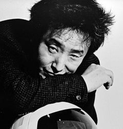 Video artist Nam June Paik, signed by Jack Mitchell