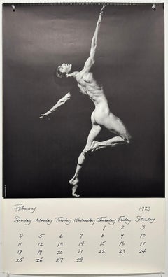 Vintage 1972 Male Nude Calendar for After Dark Magazine - Rare!