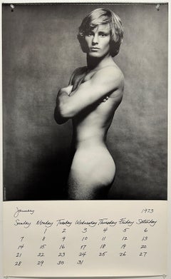 Vintage 1972 Male Nude Calendar for After Dark Magazine - Rare!