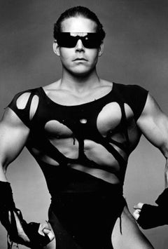 Von Hackendahl, Bodybuilder/Model, signed by Jack Mitchell