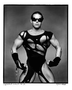Von Hackendahl, Bodybuilder/Model, signed by Jack Mitchell