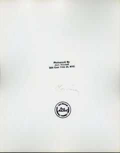 Warhol films director Paul Morrissey photographed nude for Vogue magazine