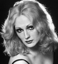 Warhol Superstar Candy Darling, portrait for After Dark, signed by Jack