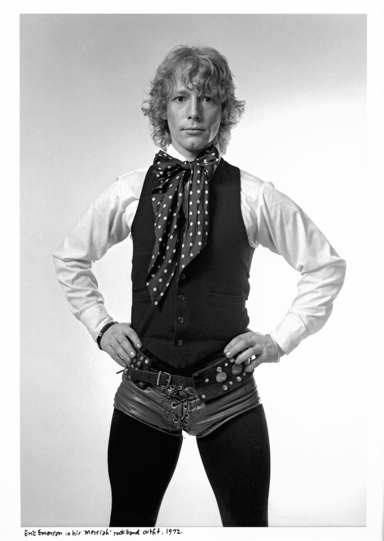 Jack Mitchell Warhol Superstar Eric Emerson In His Messiah Aka Magic Tramps Rock Outfit For Sale At 1stdibs warhol superstar eric emerson in his messiah aka magic tramps rock outfit
