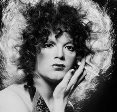 Warhol Superstar Jackie Curtis Signed by Jack Mitchell