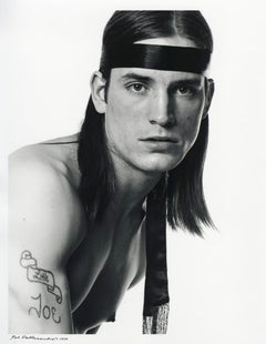 Warhol Superstar Joe Dallesandro, iconic portrait for After Dark, signed by Jack