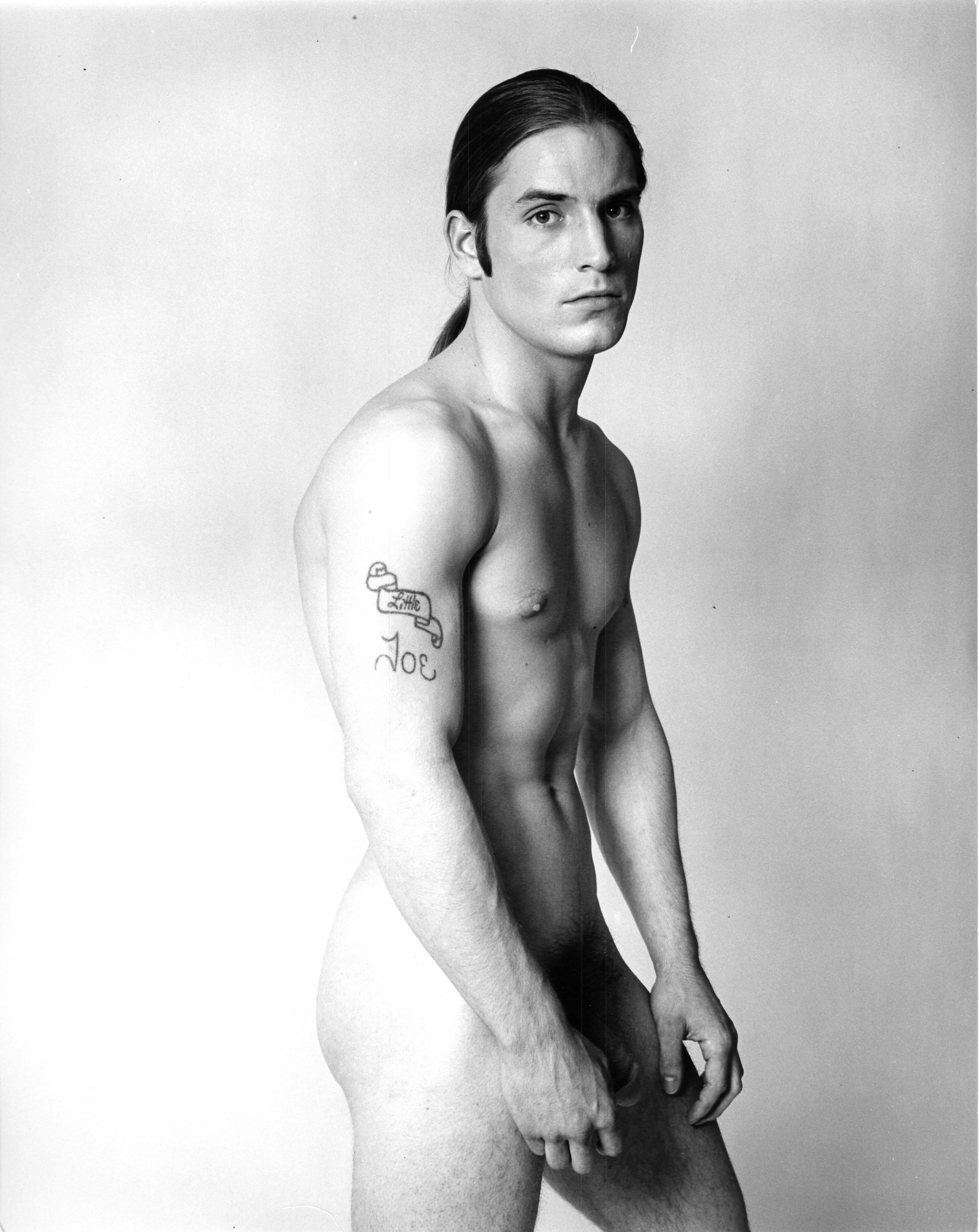 Warhol Superstar Joe Dallesandro, nude for After Dark magazine