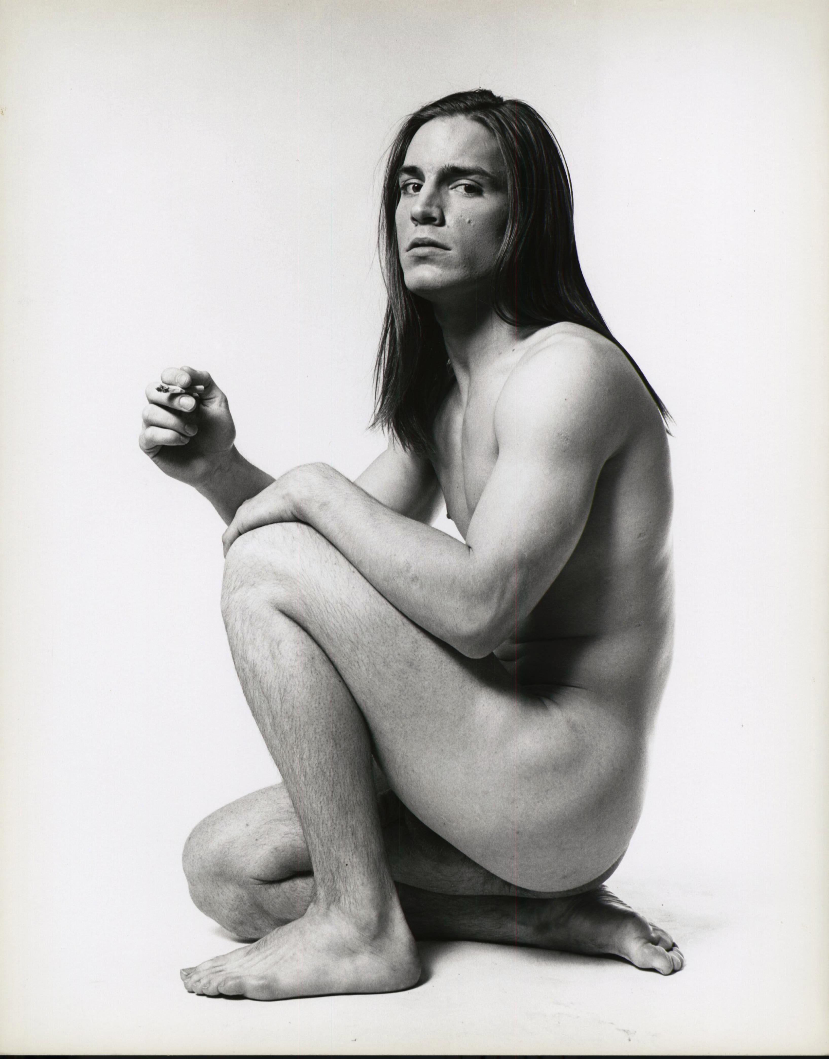Jack Mitchell Nude Photograph - Warhol superstar Joe Dallesandro photographed nude for 'After Dark' magazine