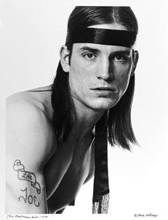 Warhol Superstar Joe Dallesandro portrait for After Dark signed by Jack Mitchell