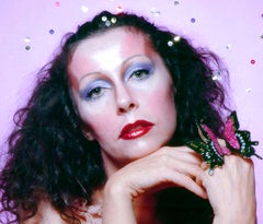 Warhol superstar Ultra Violet (Isabelle Collin Dufresne) signed by Jack Mitchell