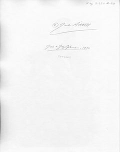 Warhol Superstars Jay & Jed Johnson, nude for After Dark signed by Jack Mitchell