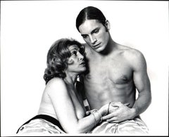 Warhol Superstars Joe Dallesandro & Sylvia Miles in ''Heat'' nude for ''After Dark''