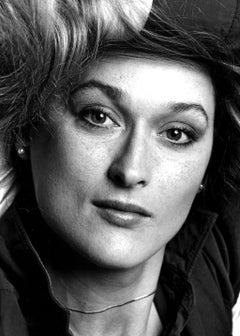 Young Actress Meryl Streep 16x20" Exhibition Print, Signed