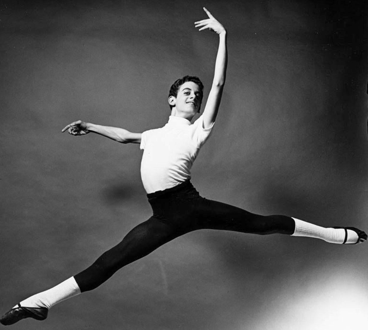 Young Dancer Fernando Bujones, photographed for Dance Magazine, Age 13 - Photograph by Jack Mitchell