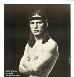 Original Andy Warhol's TRASH vintage 1970 linen-backed movie poster