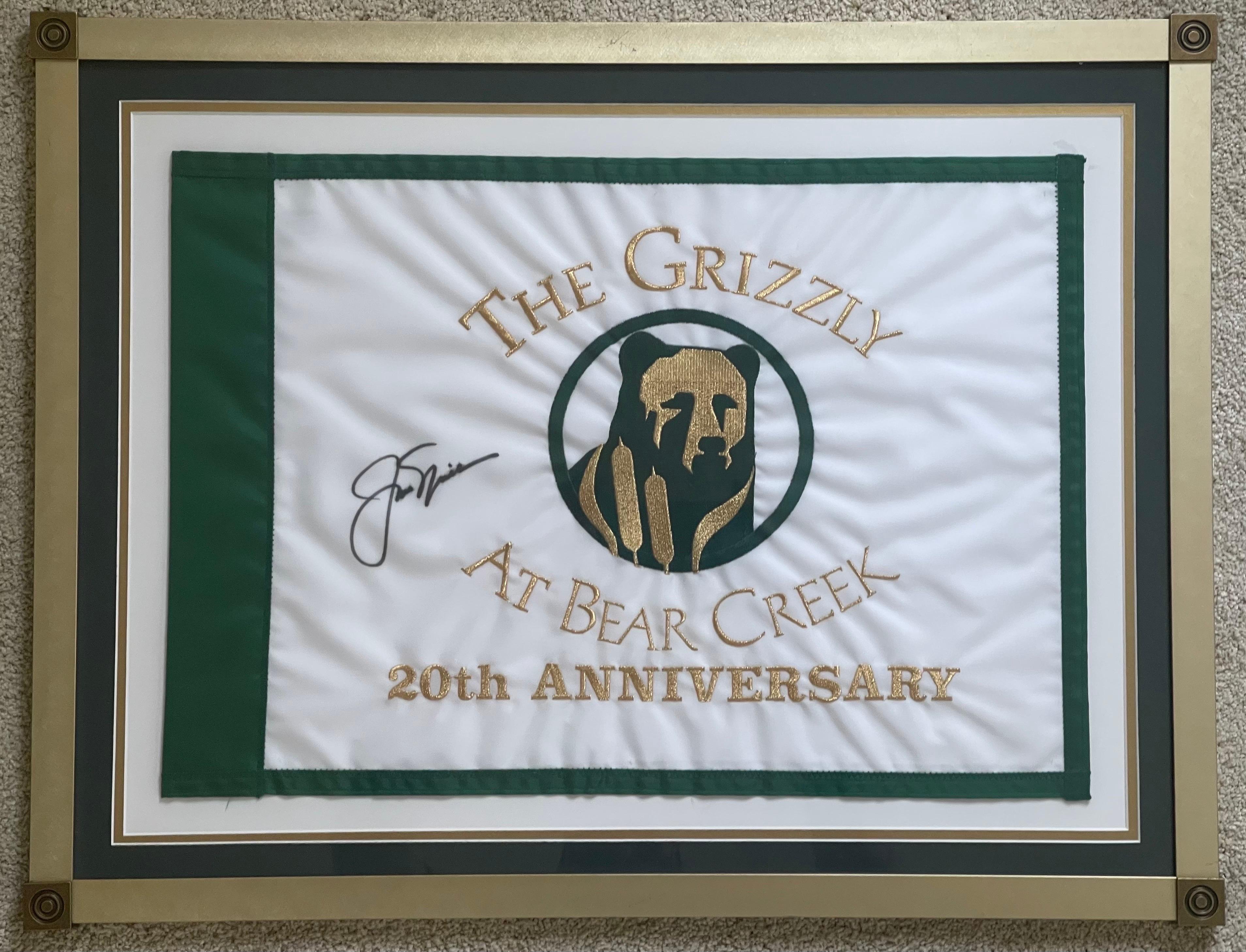 A very rare Jack Nicklaus signed 