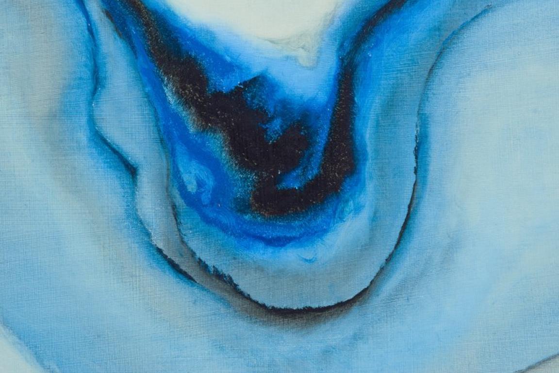 Other Jack Penouel, French artist. Acrylic on board. Abstract composition. 1980s. For Sale