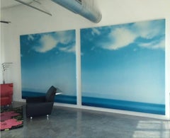 Jack Pierson, "Blue Horizon" Ocean Image diptych, 1997