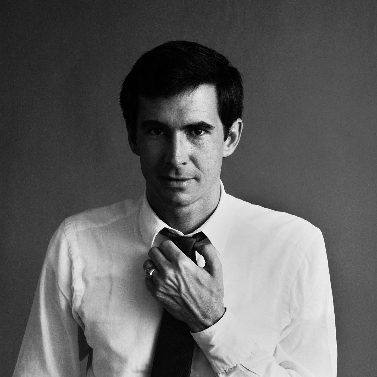 Jack Robinson Portrait Photograph - Anthony Perkins, Silver Gelatin Print