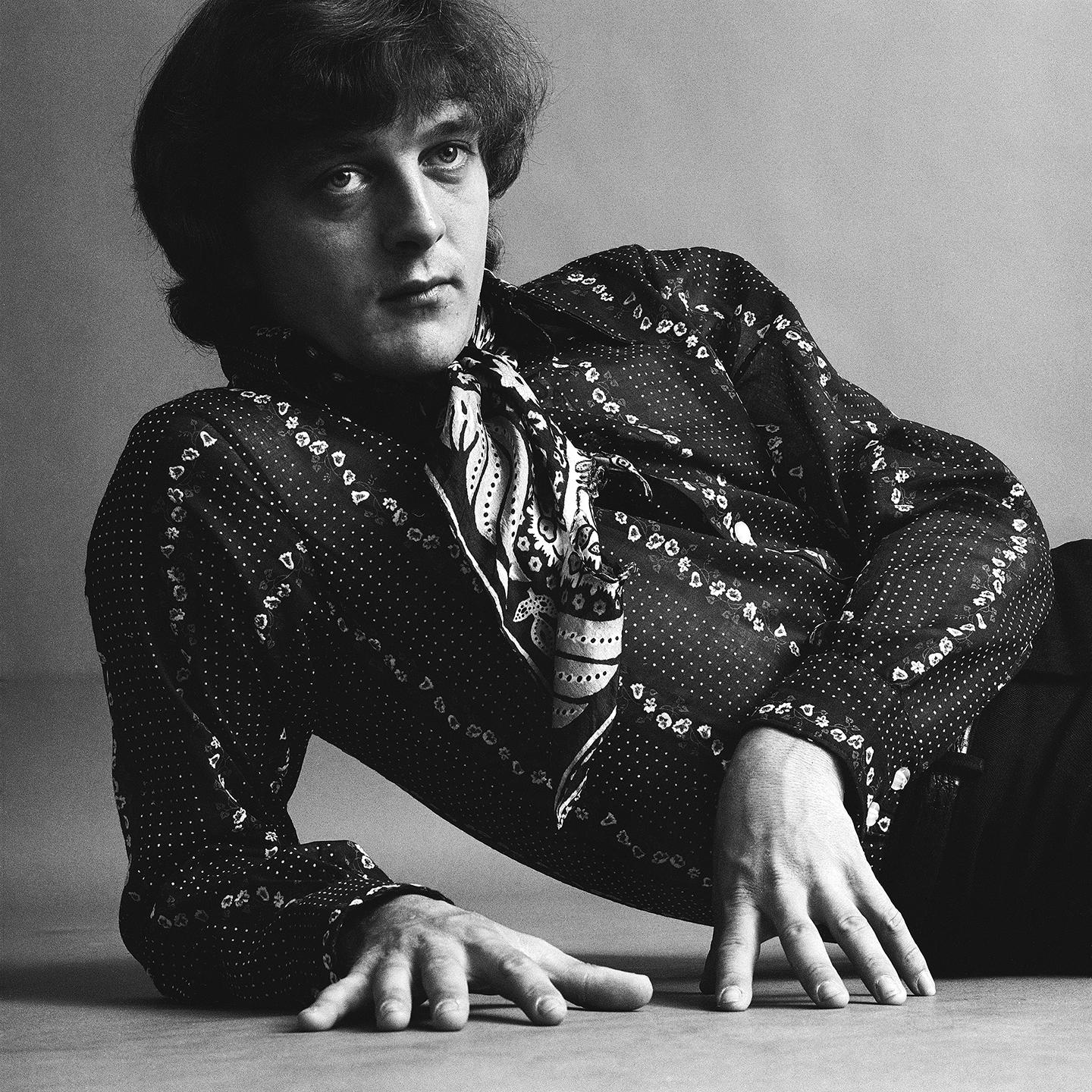 Black and White Photograph di Jack Robinson - David Hemmings, Stampa alla gelatina d'argento