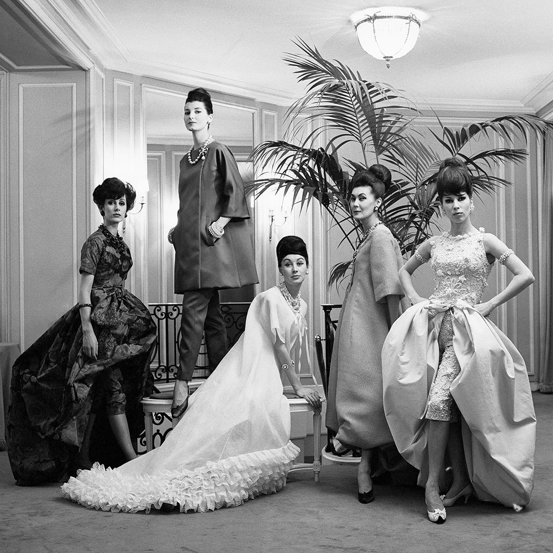 Jack Robinson Black and White Photograph - Dior Salon