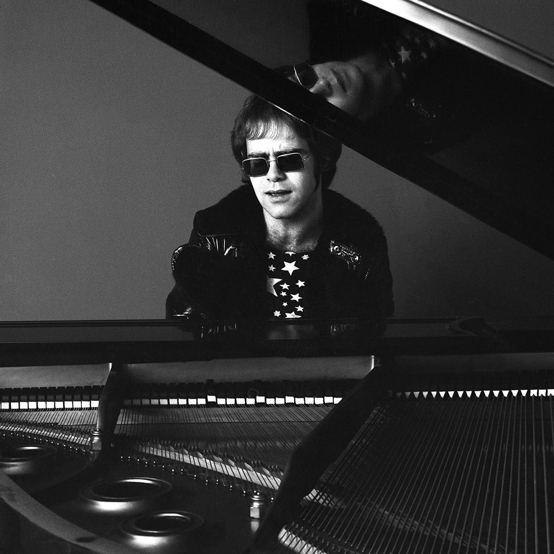 Black and White Photograph Jack Robinson - Elton John