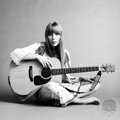 Joni Mitchell, Guitar, 1968 by Jack Robinson
