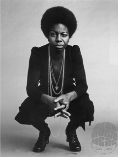 Nina Simone, Laced Fingers, 1969 by Jack Robinson