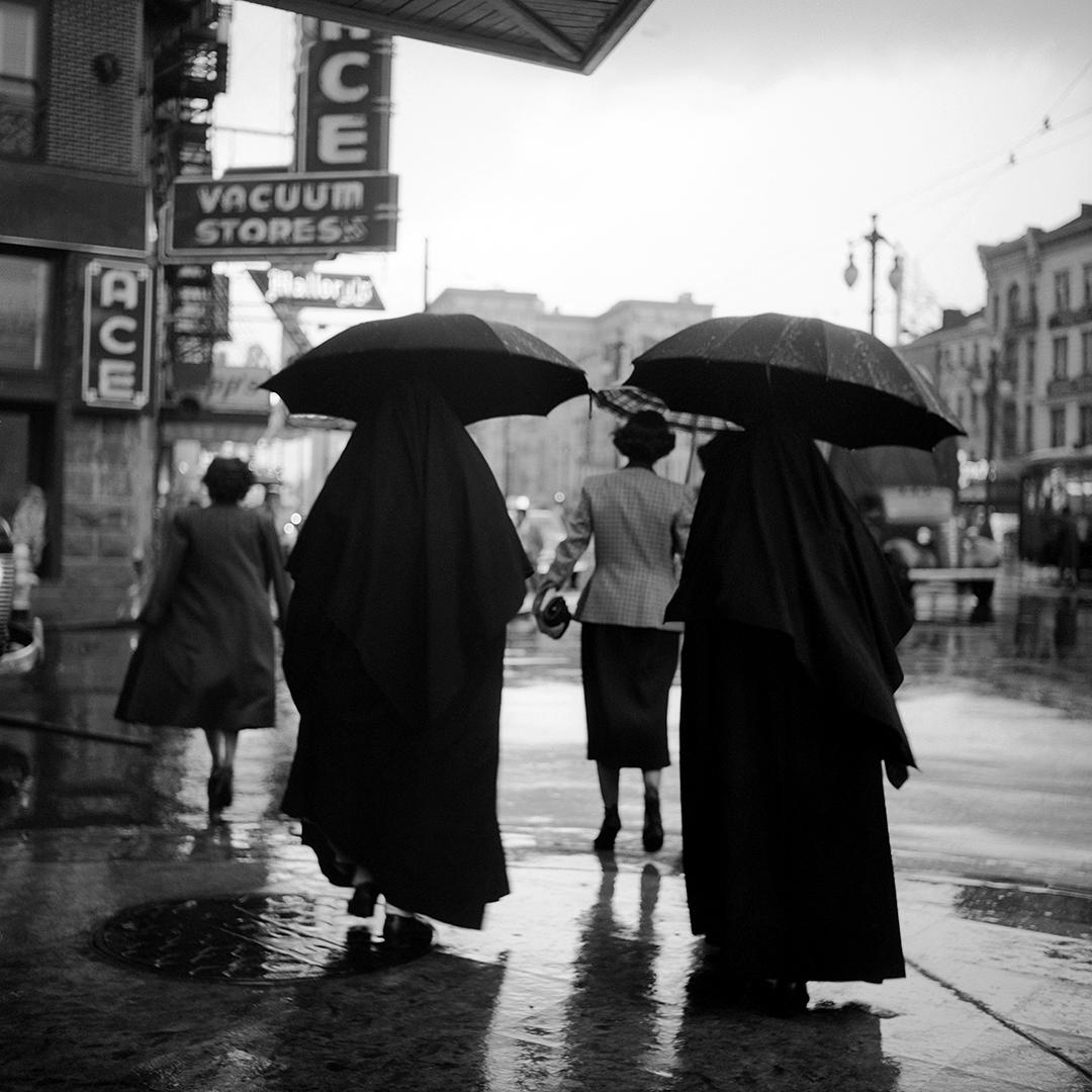 Jack Robinson Black and White Photograph - Nuns
