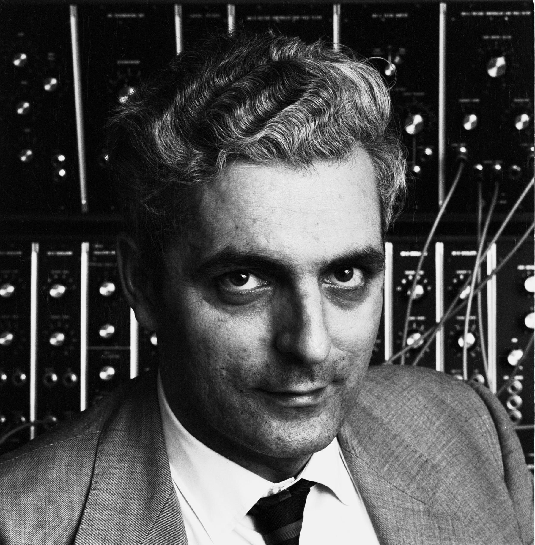 Portrait Photograph Jack Robinson - Robert Moog, estampe à la gélatine argentique