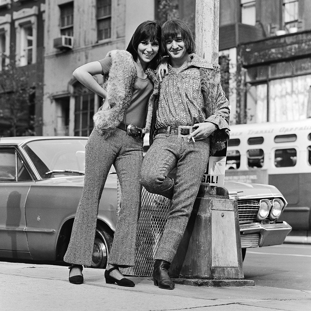 Jack Robinson Black and White Photograph - Sonny and Cher