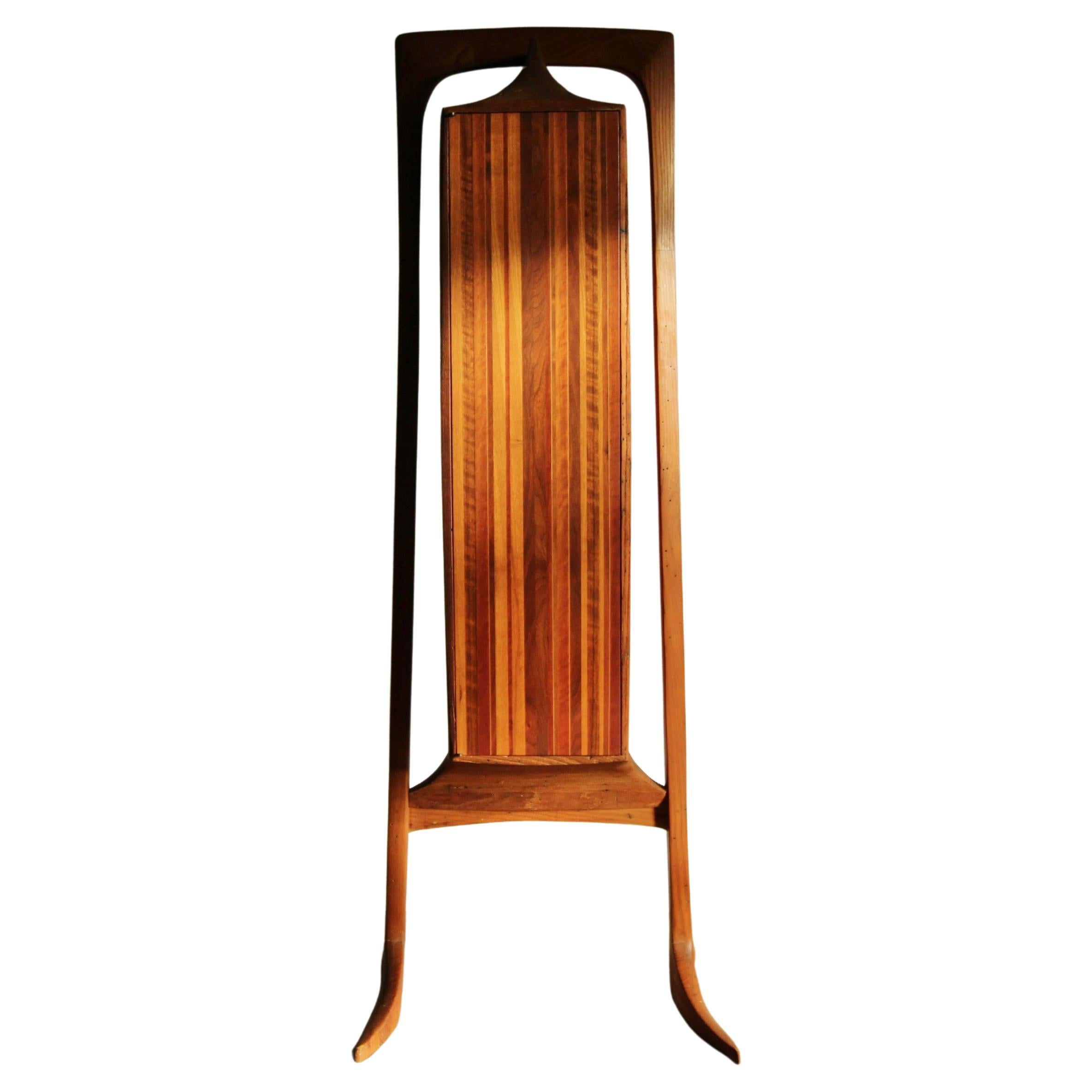 Jack Rogers Hopkins California Studio Craft Freestanding Cabinet, 1970s For Sale