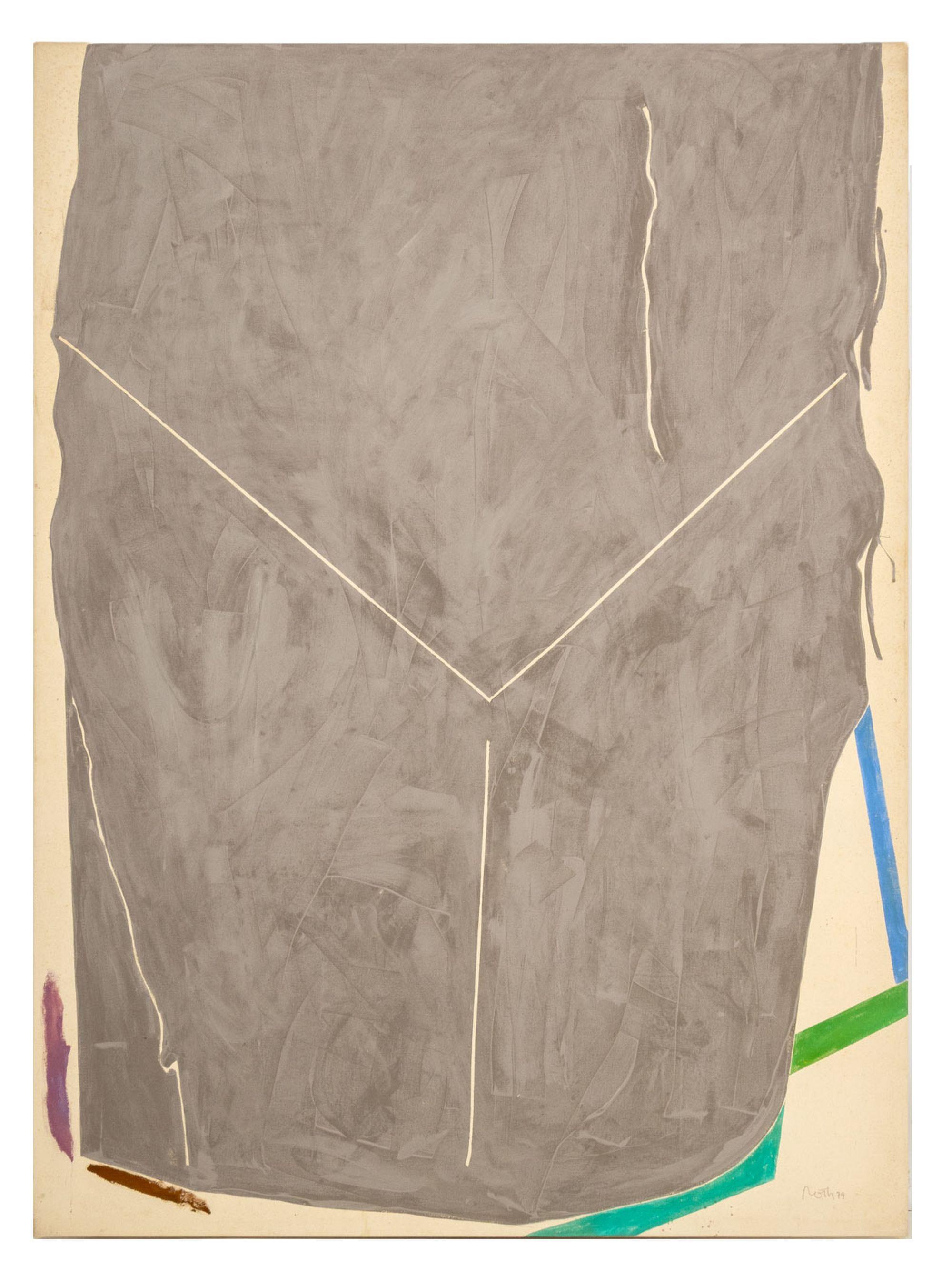 Jack Roth Abstract Painting - "Cornering 17"