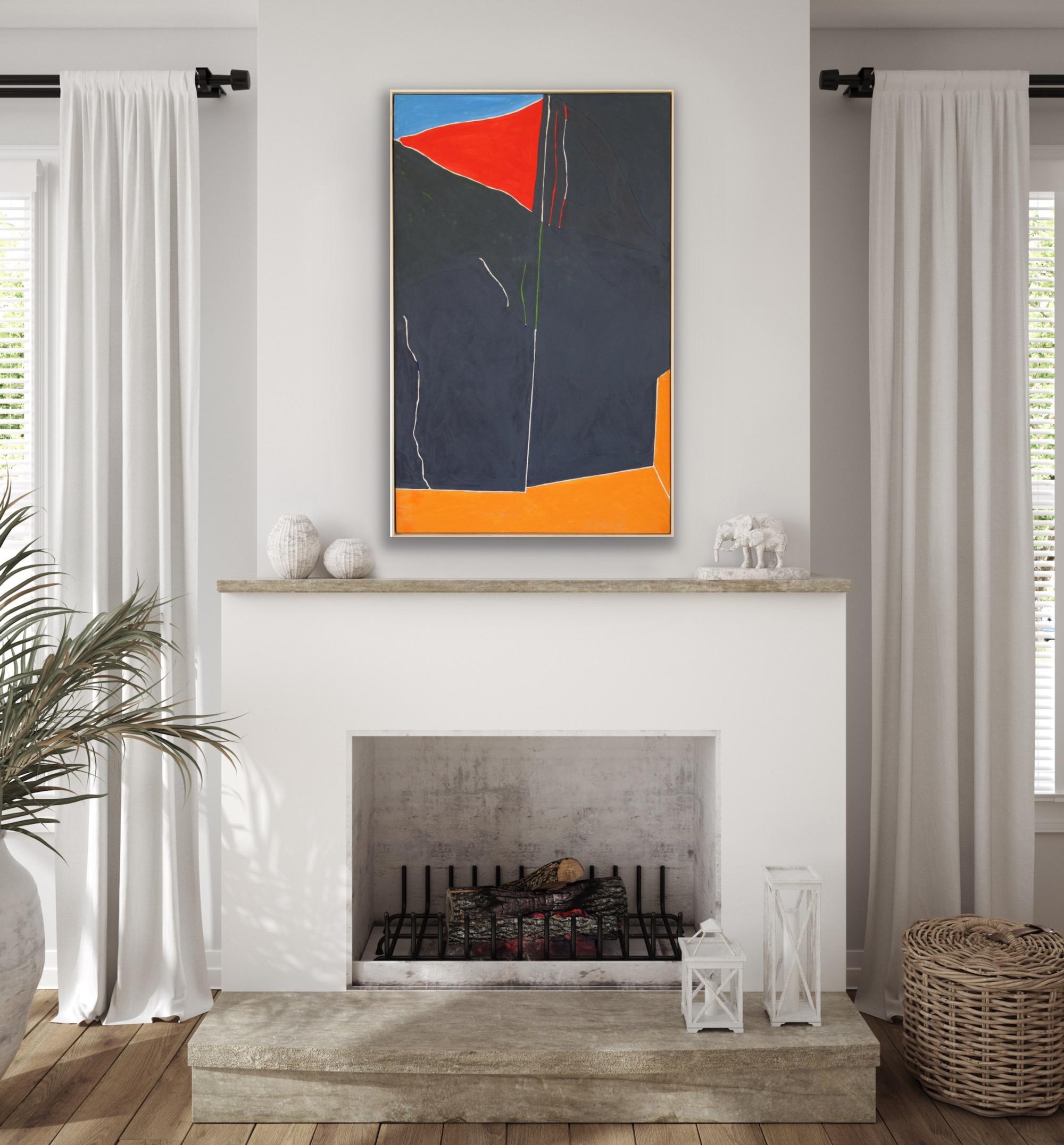 Nouvelle synthèse n° 34 - Noir Abstract Painting par Jack Roth